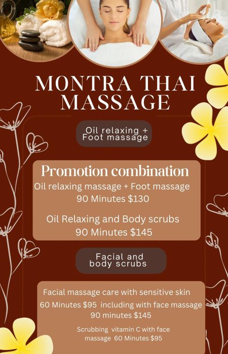 Montra Thai - Promotions